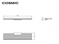 MEDIDAS ESTANTE 40cm ARCHITECT S+ COSMIC